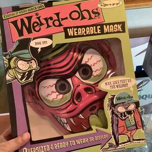 Weird-ohs WEARABLE MASK WADE RAGIN' RED