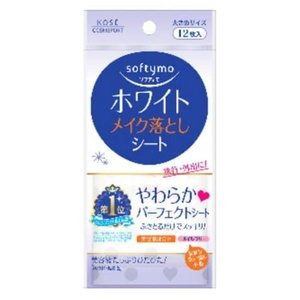 ソフティモホワイトメイク落としシートbk12枚入 × 72点