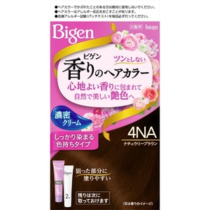 ビゲン 香りのヘアカラー クリーム 4NA ナチュラリーブラウン × 27点