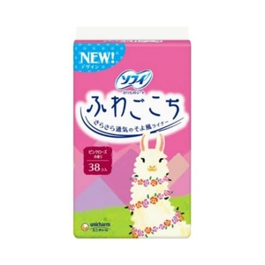 ソフィふわごこちピンクローズの香り38枚