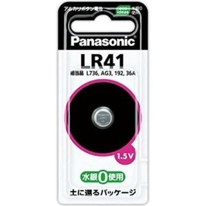 LR41Pアルカリボタン電池