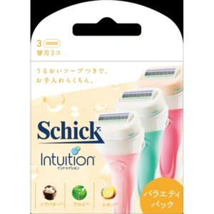 シック Schick イントゥイション バラエティパック 替刃 (3コ入)