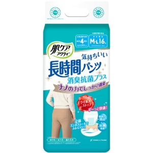 . care Acty length hour pants deodorization anti-bacterial plus M-L16 sheets × 4 point 