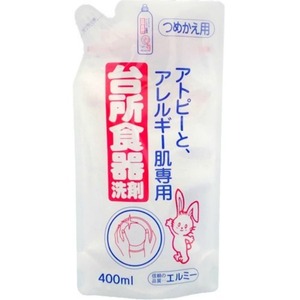 エルミーアトピー台所食器洗剤詰替400ML