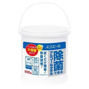 エリエール除菌アルコールタオル本体400枚