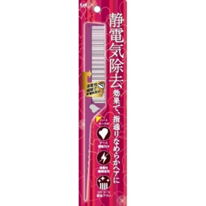 KQ1213 electrostatic prevention comb ruby pink × 12 point 