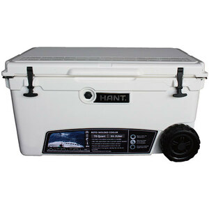  J e Spee HANT cooler-box with casters . white 70QT HAC70W-WH