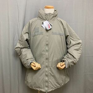 【米軍実物】ECWCS LEVEL7 Jacket US ARMY GEN Ⅲ プリマロフト PCU　サイズ:L/R DJ MANUFACTURING タグ付き〈軍放出品〉