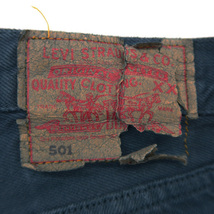 古着 リーバイス Levi's 501 ブラックデニムパンツ ジーンズ ジーパン 後染め サイズ表記：W34L36　gd43771_画像8