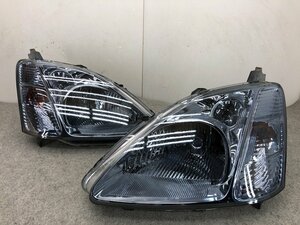 ホンダ純正ＥＵ２シビック　レンズ高級２液ウレタン塗装　スモークメイクアップ　ヘッドライト　ＥＰ３　タイプＲにも　T8948