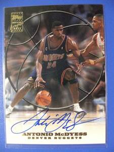 Topps Antonio McDyess アントニオ・マクダイス 直筆サインカード