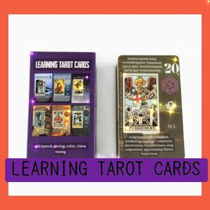 [ new goods * unused ]LEARNING TAROT CARD
