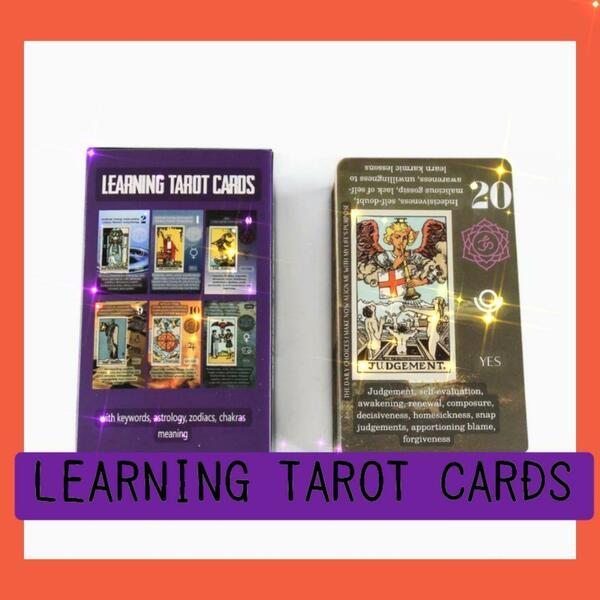 【新品・未使用】LEARNING TAROT CARD