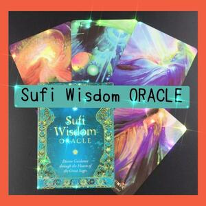 [Новая неиспользованная] Суфийская мудрость Oracle Oracle Card в таинственном мире
