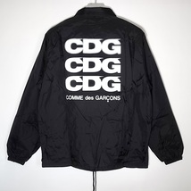 CDG BREAKING NEWS フリルライニング コーチジャケット sizeM_画像2