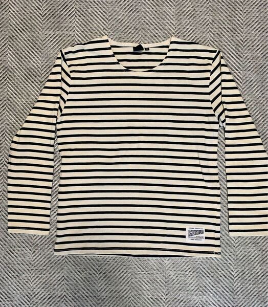 七分丈 ボーダーTシャツ