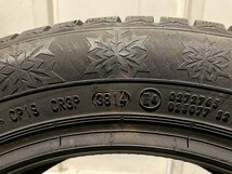 在庫1本のみ 送料無料 未使用 (KR0009.8) 195/55R16 91T XL CONTINENTAL ContiVikingContact6 スタッドレス 2014年 195/55/16 訳あり_画像3