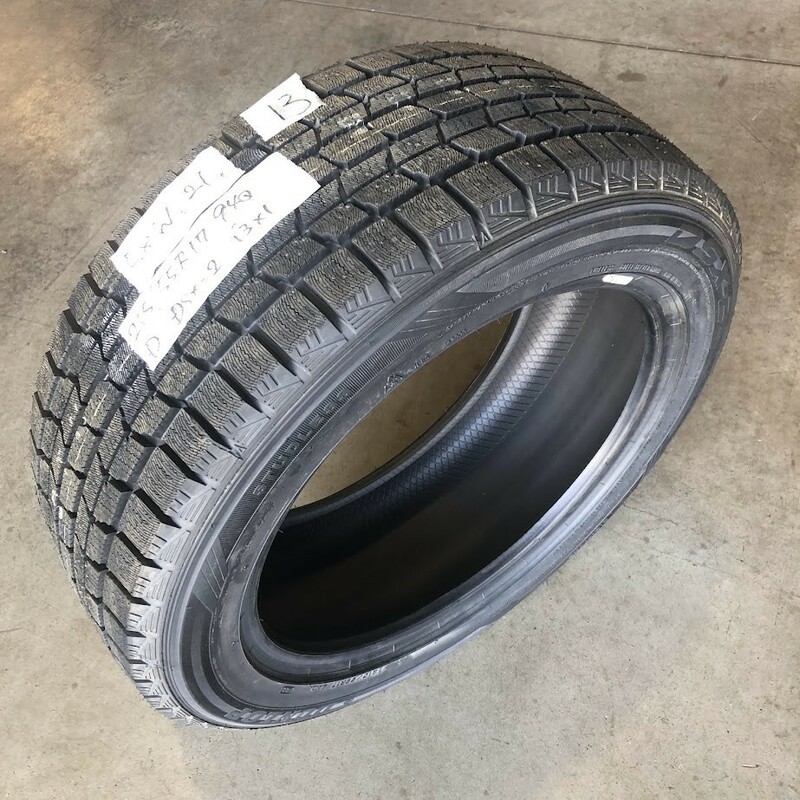 送料別 新品 1本 (CCC.8) 215/55R17 94Q DUNLOP DSX-2 2013製造 スタッドレス 訳アリ