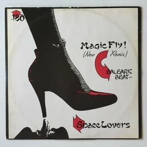 23812●Space Lovers - Magic Fly(New Remix)/Disco Magic Producer/EF 0180/Evans & Fisher/1989年 Italy New Beat/12inch LP アナログ盤
