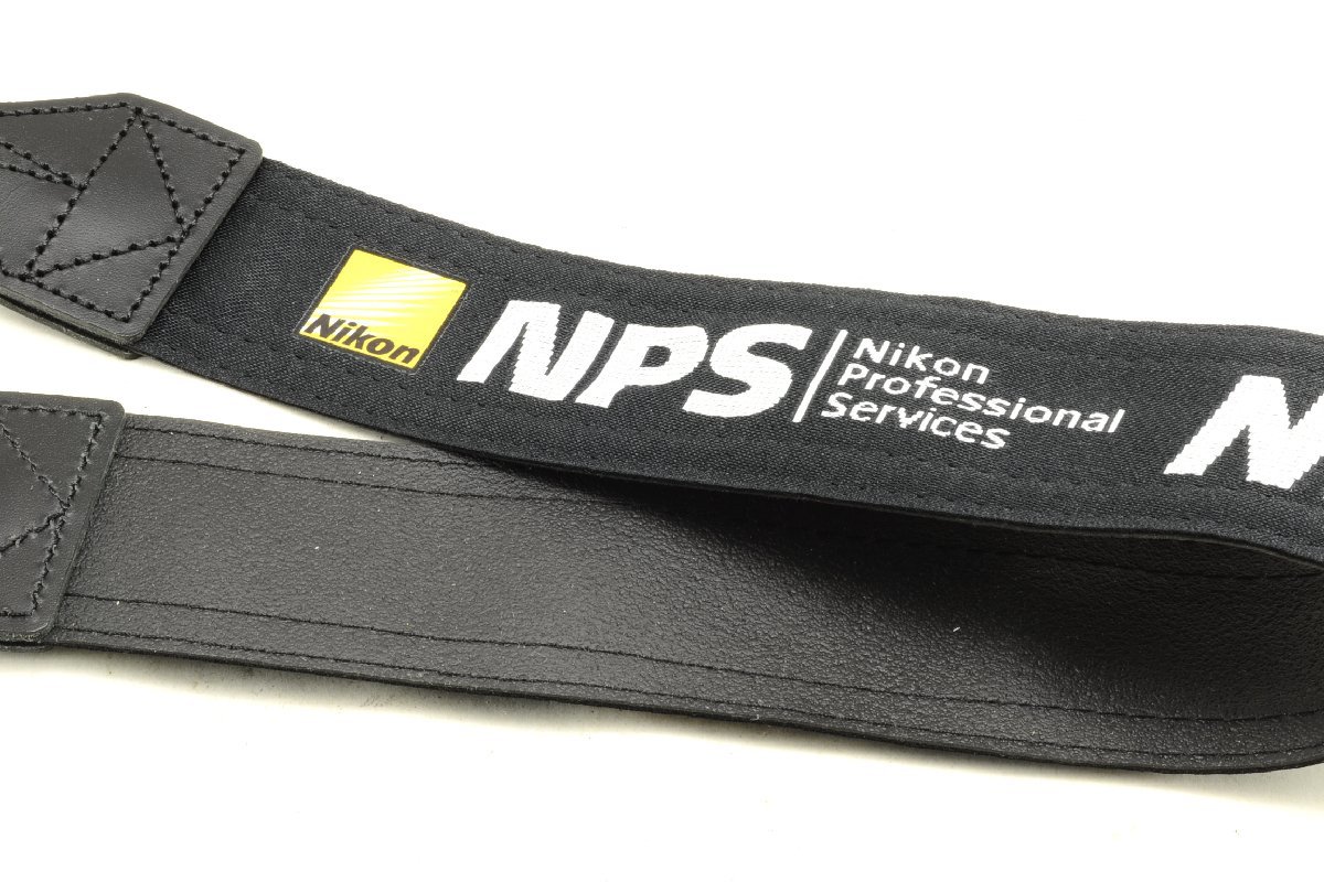 未使用 ニコン NPS PRO プロストラップ 海外正規 保存袋付 Ｗステッチ-