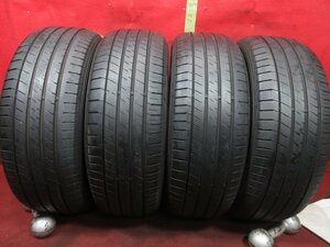 タイヤ 4本 225/60R17 ダンロップ ルマン LEMANS V 2020年 溝アリ 送料無料★14106T