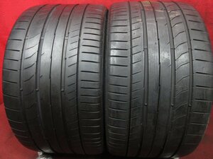 タイヤ 2本 285/30ZR19 コンチネンタル CONTISPORT CONTACT 5P MO 285/30R19 溝アリ 送料無料★14122T