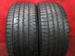 タイヤ 2本 225/55R19 トーヨー プロクセス PROXES R469A 2021年 バリ バリ山 溝アリ 送料無料★14160T