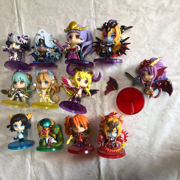 パズドラ ぷぎゅコレ プライズフィギュア 10体&ジャンク品2体
