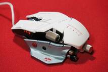 Cyborg R.A.T. 7 Albino Gaming Mouse　美品　白いマウス_画像1