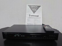 即決　希少　当時物　送料無料 　デノン　チューナー　動作OK TU 280 RC128 リモコン　説明書付き_画像1