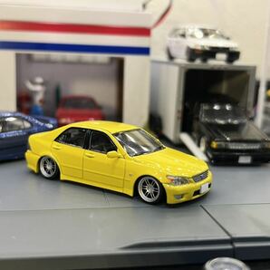 トミカリミテッドヴィンテージ トヨタ アルテッツァ カスタム品 1/64 スタンス 走り屋 旧車 トミカ  USDM ドリフトエンケイの画像3