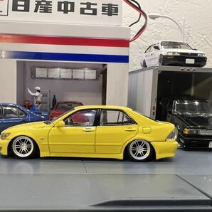 トミカリミテッドヴィンテージ トヨタ アルテッツァ カスタム品 1/64 スタンス 走り屋 旧車 トミカ  USDM ドリフトエンケイの画像6