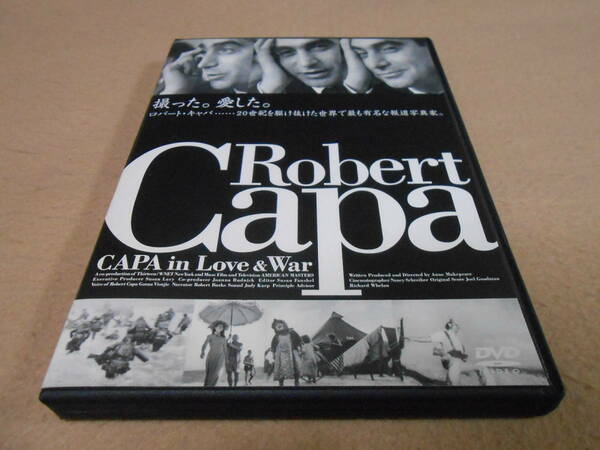 「キャパ・イン・ラブ・アンド・ウォー」　ドキュメンタリー　ロバート・キャパ　写真家　戦争カメラマン　フォトグラファー　ROBERT CAPA