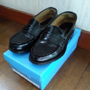 *HARUTA * black Loafer box attaching 