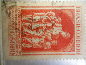 切手　古い切手　記念 切手　世界の切手　等　POSTAGE STAMP I CONBRESS0.NACIONAL.DE PROFESSORES.FRIMARIOS SALVADOR 1953 ーSー026