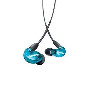 SHURE SE215SPE-A Special Edition trance lucent голубой Sure высота . звук . слуховай аппарат 