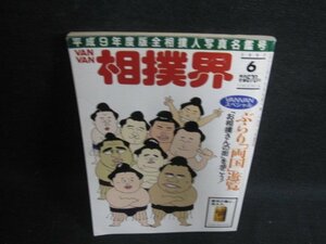 相撲界1997.6平成9年度版全相撲人写真名鑑号 シミ大日焼け強/ODA