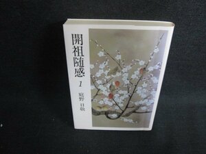 開祖随感1　64-68　庭野日敬　日焼け有/ODL