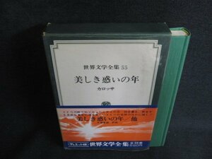 世界文学全集55　美しき惑いの年　シミ日焼け有/ODZF