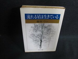 流れる星は生きている　藤原てい　シミ大・日焼け強/OED