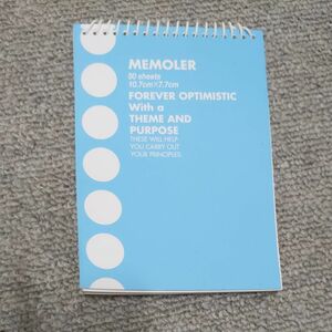 コクヨ メモ帳 メモラー A罫 A7 40枚 メ-300B 青