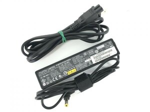 FUJITSU 19V 3.42A 細長タイプ ×1個 65W ADP-65MD C FMV-AC341 FMV-AC334 PXW1934N A13-065N2A等 電源ケーブル付 動作保証【送料無料】