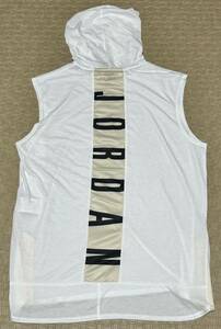 NIKE*AIR JORDAN Nike air Jordan DRI-FIT with a hood . no sleeve *XL* new goods 