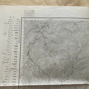 C5☆古地図 御嶽山 五万分一地形図 昭和22年☆の画像3