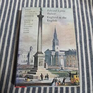 ☆E4☆洋書☆EDWARD LYTTON BULWER☆England and the English☆の画像1