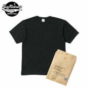 BUZZ RICKSON'S 119BLACK/SIZE XL BR78960 “PACKAGE T-SHIRT GOVERNMENT ISSUE”無地Tシャツ