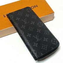 【新品同様/2019年製】ルイヴィトン LOUIS VUITTON 長財布 M62295 ジッピーウォレットヴェルティカル モノグラム エクスプレス 1円_画像2