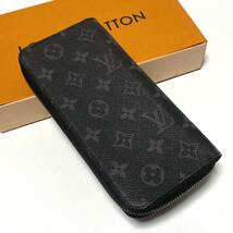 【新品同様/2019年製】ルイヴィトン LOUIS VUITTON 長財布 M62295 ジッピーウォレットヴェルティカル モノグラム エクスプレス 1円_画像3