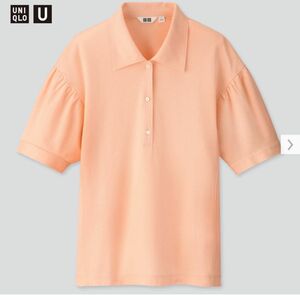 UNIQLO U ギャザースリーブポロシャツ