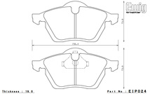 ENDLESS エンドレス ブレーキパッド Ewig MX72 フロント AUDI A6 2.6 V6 (FF) EIP024MX72_画像3